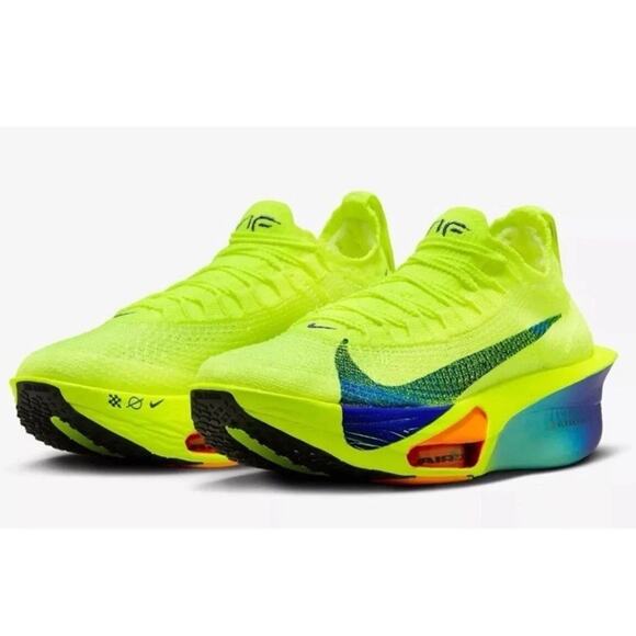 Nike Shoes - Sz 6.5 Women Nike ZoomX Alphafly NEXT% 3 Volt Concord Cactus Shoes FD8315-700